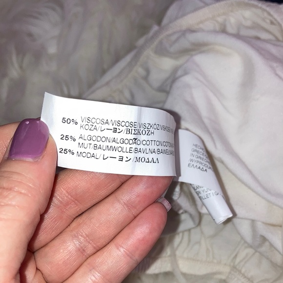 ZARA Blue White Ombre Dress Tunic Top Dress with Balloon Sleeves M - Picture 14 of 15